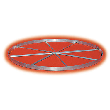 Discus Cage - Webbed Discus Rings - Aluminum - Official (8 ft.2-1/2 in. Diameter)